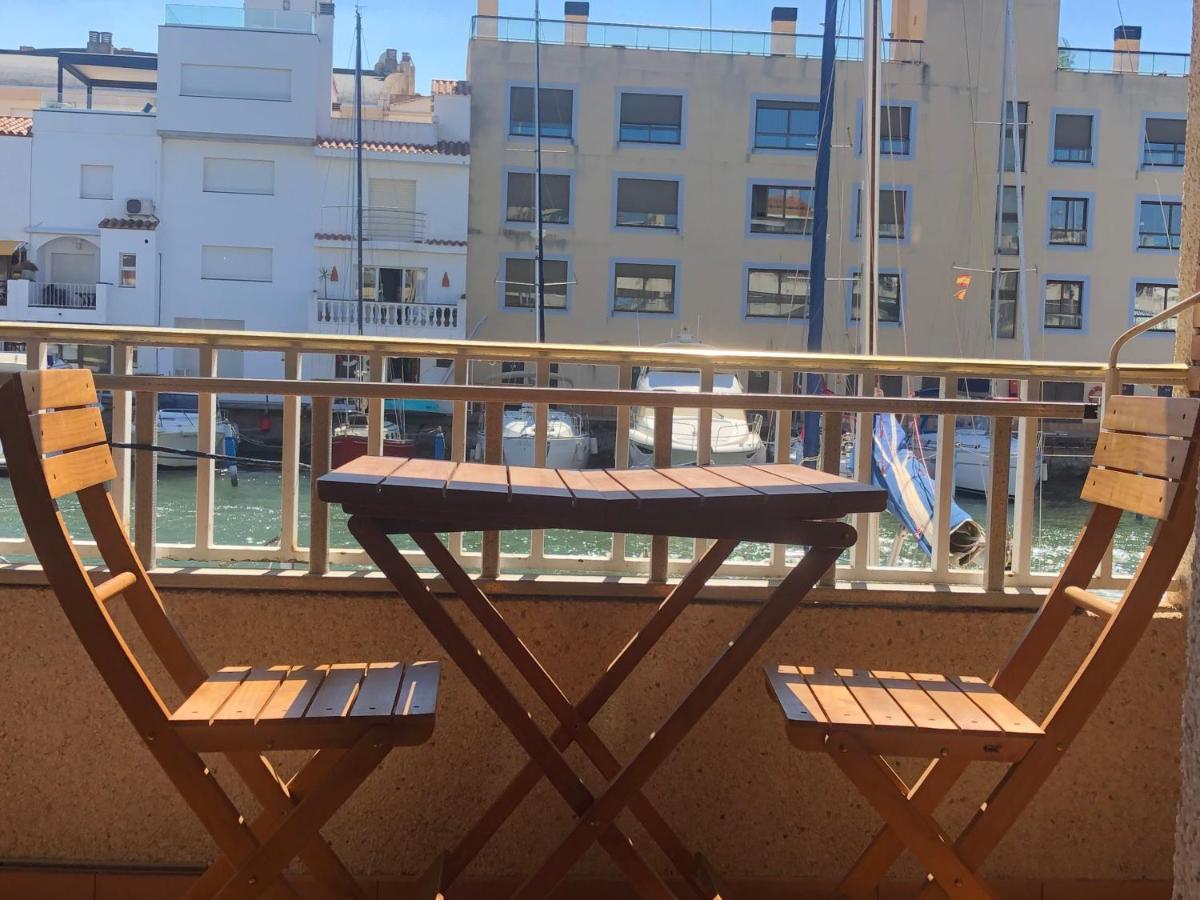 Port Ambar - Apartamento En La Marina De Empuriabrava - Balcon Con Vistas Al Canal - Playa - Wifi Bagian luar foto